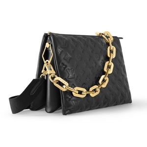 Louis Vuitton Coussin PM M20531 Black without Ribbon 100% Authentic